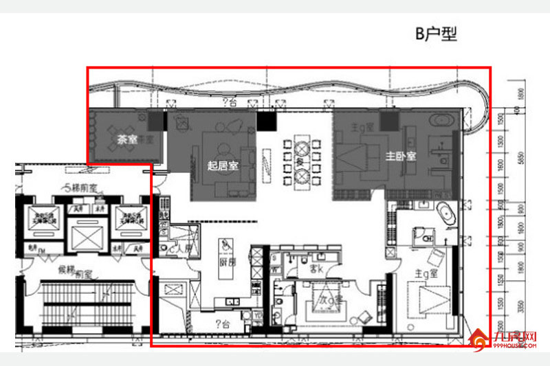 5室2厅5卫约385.00平米