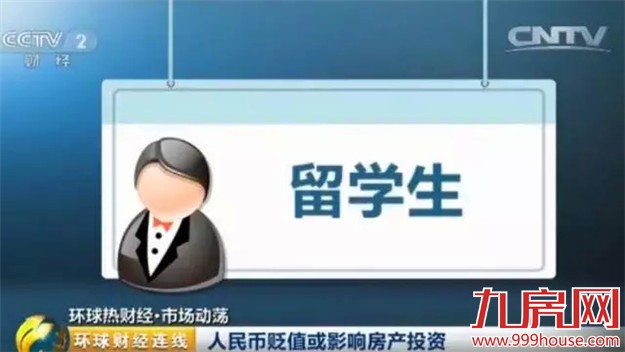 人民币贬值或影响房产投资？这五类人的钱包很受伤-九房网