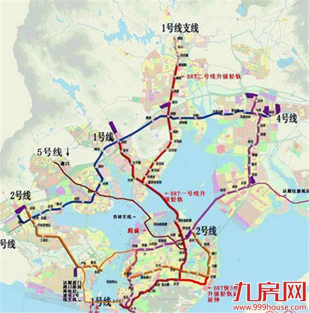 厦门地铁2号线将配车辆54列 最高运行速度为80km/h——九房网