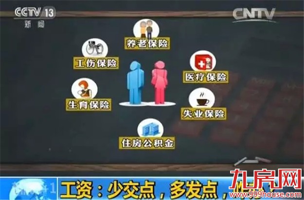 白岩松: “五险一金”能少交点吗 人社部专家:在研究降低方案——九房网