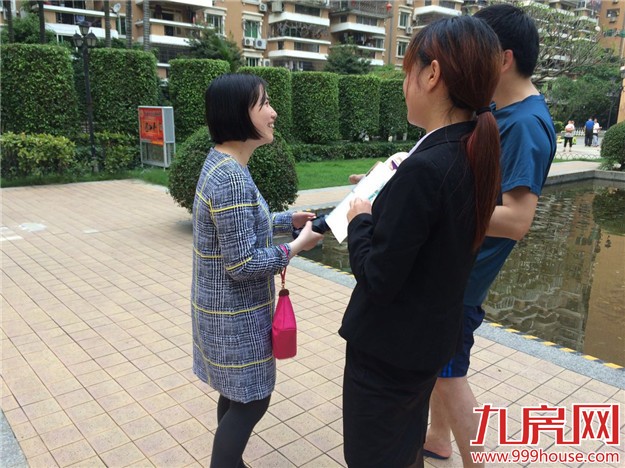 恒亿花园洋房即将盛大开盘 九房网小分队社区劲爆式宣传——九房网