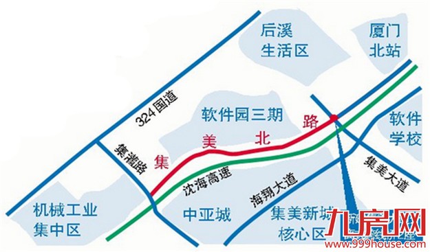 集美北路（集灌路—集美大道段）提升改造方案出炉  择期动工——九房网