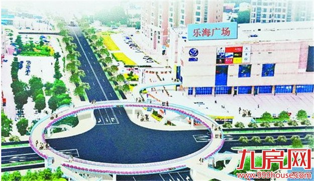 同安首座环形景观天桥下半年开建 缓解凤岗路口交通拥堵——九房网