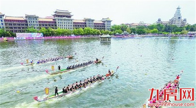 海峡两岸龙舟赛昨在集美开幕 24支台湾队伍组队前来——九房网