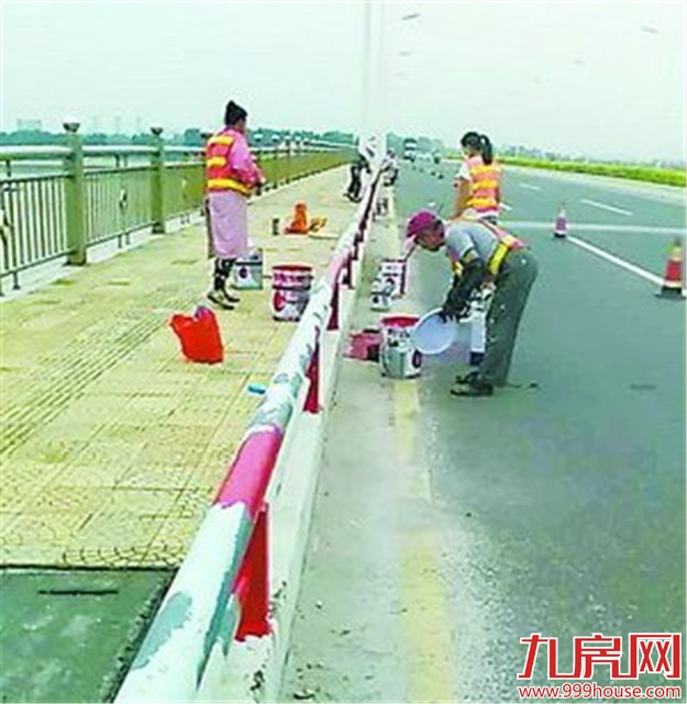 滨海西大道旧貌换新颜 沿线多桥都重新刷漆装扮——九房网