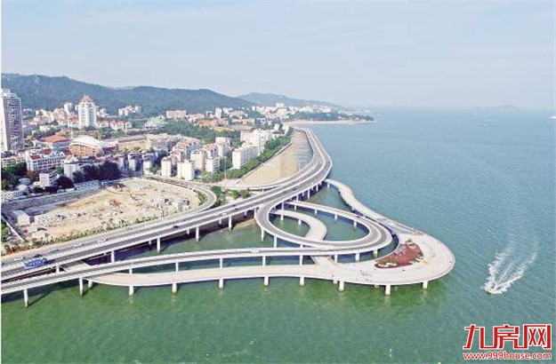 演武大桥观景平台即将开放 伸手就能摸到一片碧蓝的海——九房网