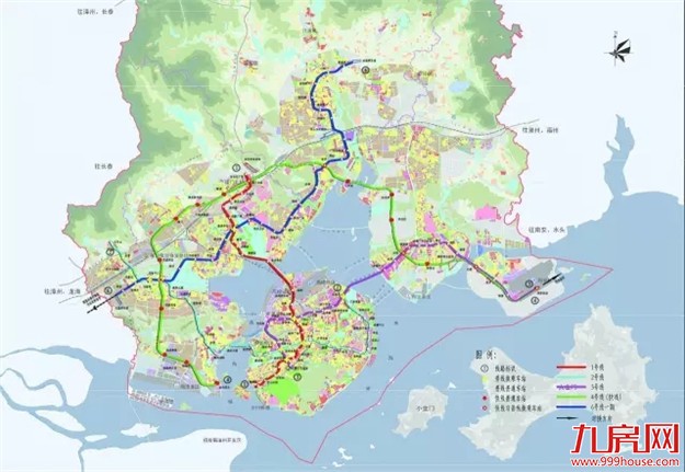 6号线动工在即！厦门地铁计划通车时间表出炉！3号线、4号线一期全面开工——九房网