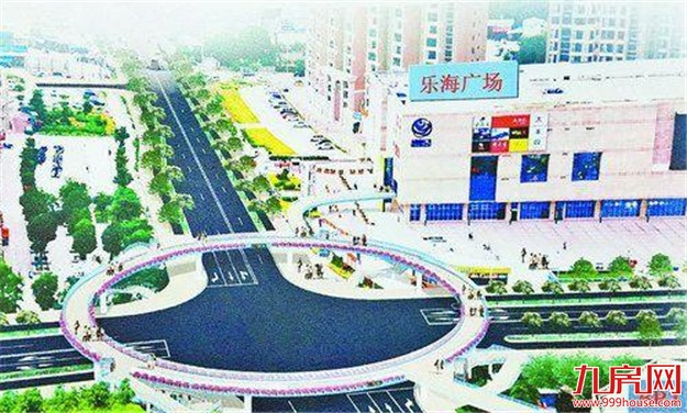 同安第一座环形景观天桥围挡开建 将预留两座引桥——九房网