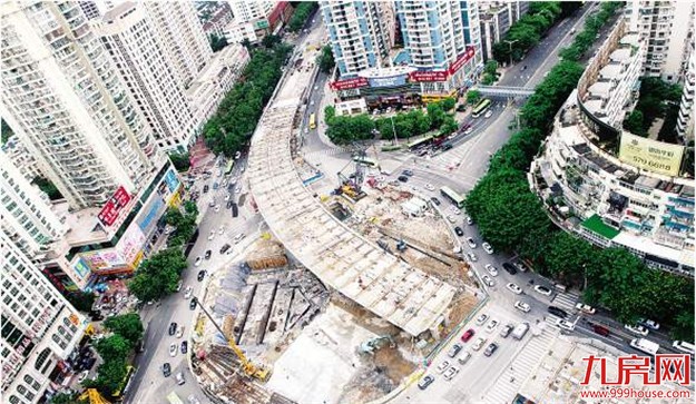 吕厝立交桥预计本月底复原 通车时间待定——九房网