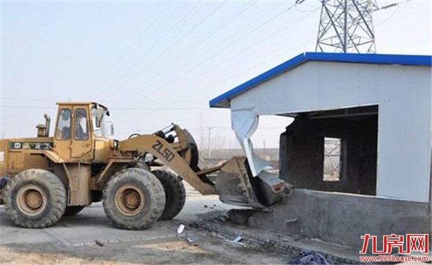 同安大桥桥下违建活动板房500多平 近日全部被拆除——九房网