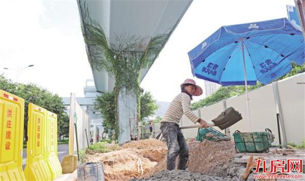 空中自行车道已开工建设 主体工程有望于明年1月完成——九房网