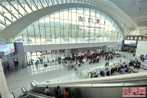 25日前岛内厦门火车站不接待动车 乘动车请到厦门北站——九房网