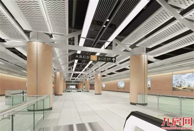 首度曝光！厦门地铁站台装修设计出炉！一大波效果图让你先睹为快——九房网