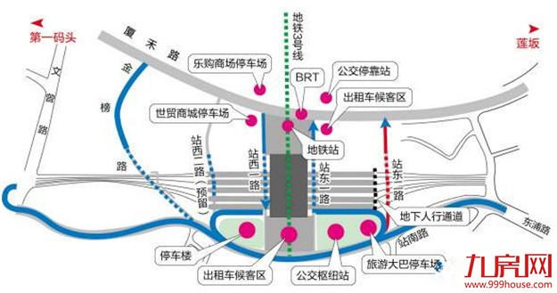 厦门火车站又增一条新通道 站东二路预计本月底完工——九房网