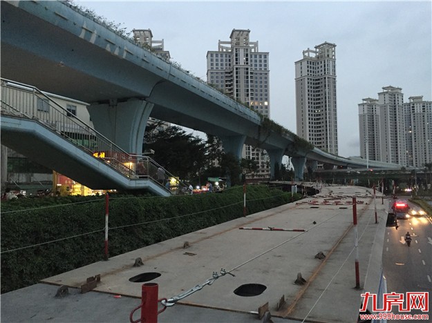 空中自行车道主体下月将完工 拟设11处出入口——九房网