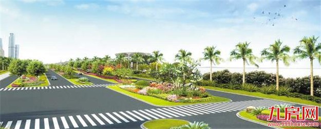 绿化景观形成两大风格 灾后修复环岛路比以前更美——九房网