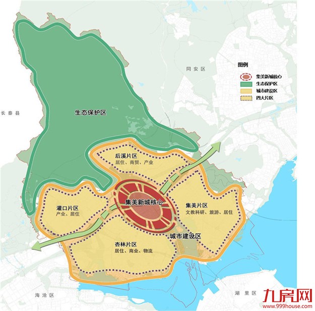 未来厦门6区交通情况——九房网