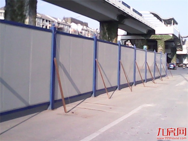 因地铁建设需要 2号线育秀东路站今夜起围挡施工——九房网