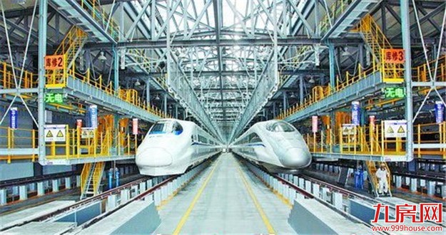 海西最大“动车4S店”正式投用 可同时检修16组动车组——九房网