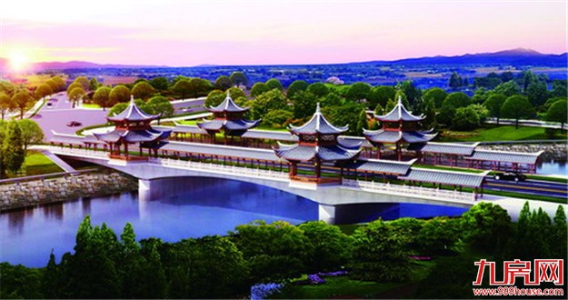 同安首座廊桥年底飞跨东溪 是一座闽南风格的廊桥——九房网