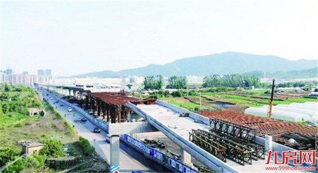 海翔大道连接路孚莲路高架 年底将完工——九房网