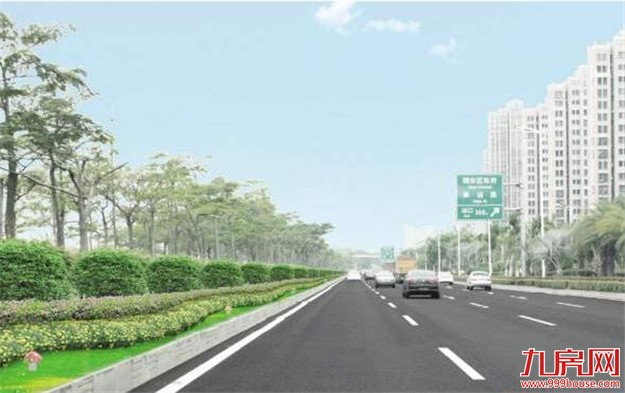 翔安大道花化彩化完工 中侧分带将开出红黄相间草花——九房网