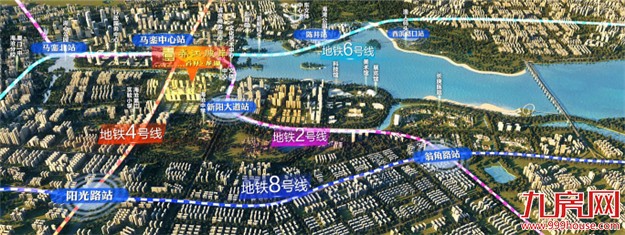 房价叫板集美新城？就凭这四条地铁线！——九房网