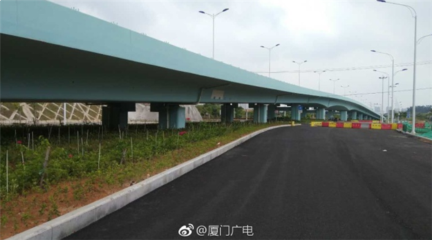 翔安新城片区洪钟大道预计10月底实现试通车——九房网