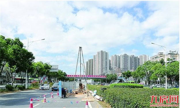 同集路跨线桥12月份开建 建成后主线车流无灯控通行 ——九房网