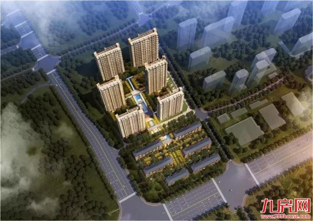 厦单价3.83万/㎡地王项目效果图曝光 规划建设6栋高层——九房网