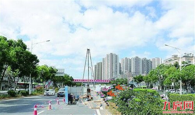 同集路跨线桥12月份开建 建成后主线车流无灯控通行——九房网 同集路跨线桥12月份开建 建成后主线车流无灯控通行——九房网
