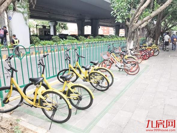 厦门将设置智能停车点 助力解决共享单车乱停乱放现象——九房网