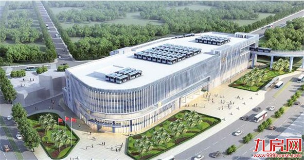 BRT同安枢纽站工程进入收尾阶段 预计明年春节前完工——九房网