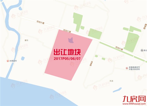 快讯！总价xx亿，楼面价xx元/㎡，xx竞得角美2017P06地块——九房网