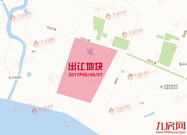 快讯！总价xx亿，楼面价xx元/㎡，xx竞得角美2017P05地块——九房网