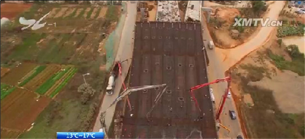 海沧货运通道孚莲路高架一标段贯通：春节前开放地面保畅通——九房网