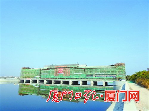 新石浔水闸今年汛前投入使用 将提高同安防洪挡潮能力——九房网