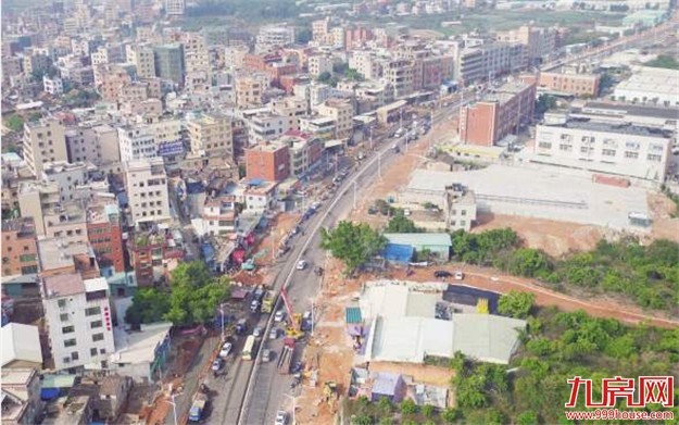 同安西部交通动脉同莲路 第一标段主线路面工程完成——九房网