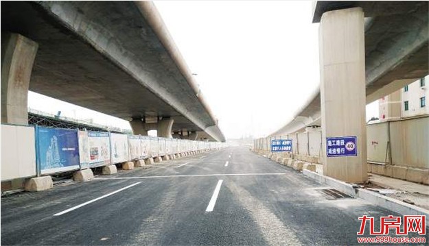 海沧货运通道地面主线通车 经孚莲路往东孚不需绕道——九房网