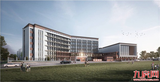 马銮湾新城集美片区蔡林小学效果图曝光 规划48个班——九房网
