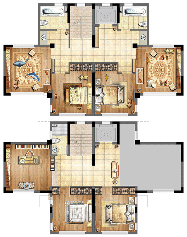 世茂三大爆改款！这样的中式合院刷新想象——九房网