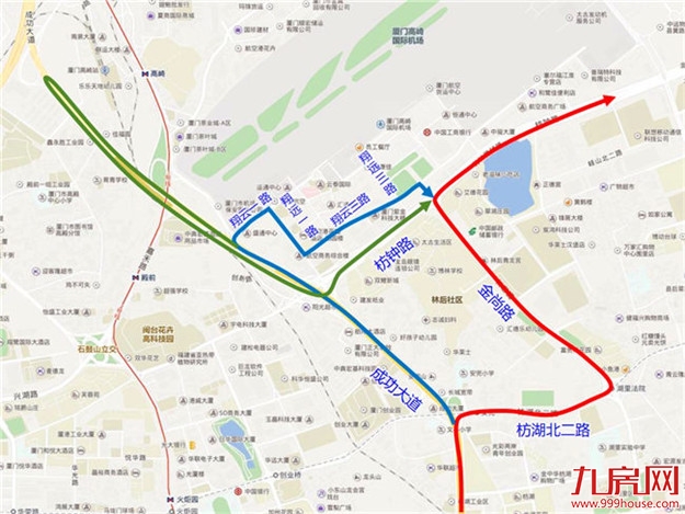 6月2日起，成功大道、枋钟路、翔远三路及禾山路等将采取道路交通限制措施——九房网