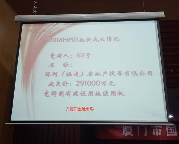 快讯！总价29.1亿,楼面价25086元/㎡,保利竞得马銮湾2018HP01地块！——九房网