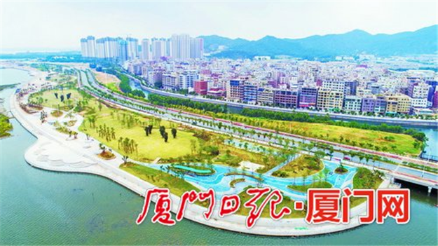 美丽带状公园为马銮湾新城添彩 预计10月前基本建成——九房网