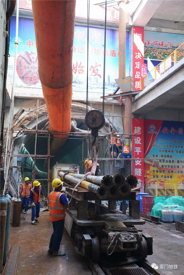 厦门地铁3号线创国内“海底洞内盾构机弃壳解体”新纪录——九房网
