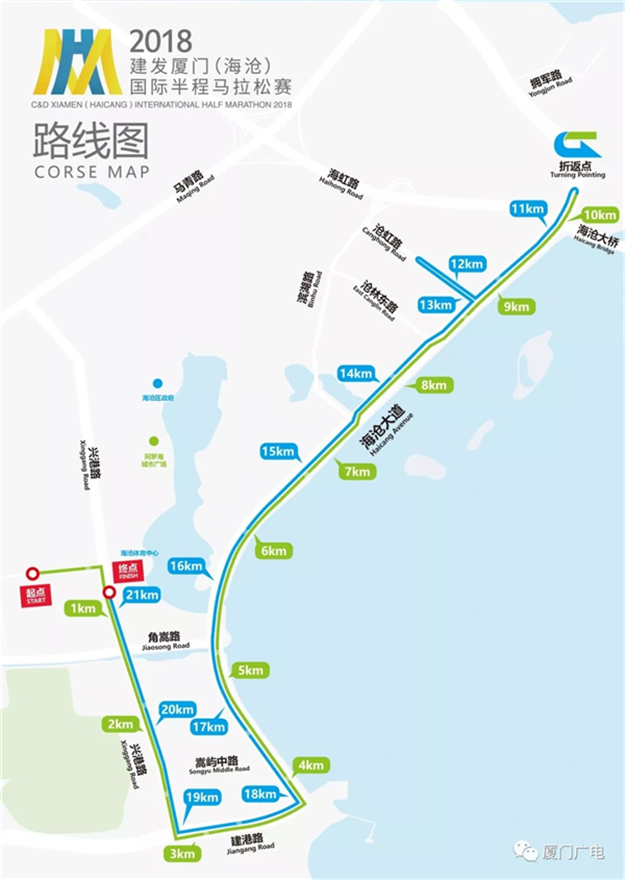 快讯!2018厦门国际半程马拉松赛今起报名!11月开跑，路线曝光~——九房网