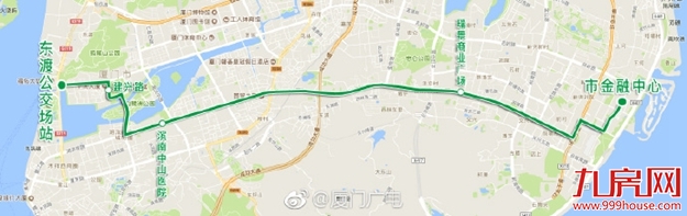 厦门公交集团拟新增6条定制公交线路——九房网