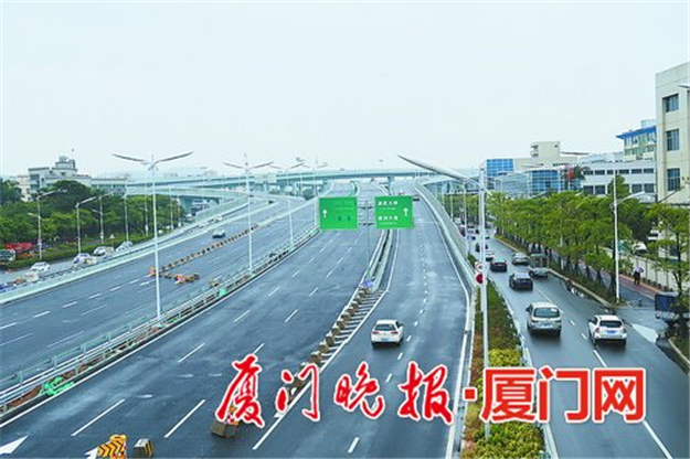 海沧隧道施工进度过半 机场立交提升改造竣工——九房网