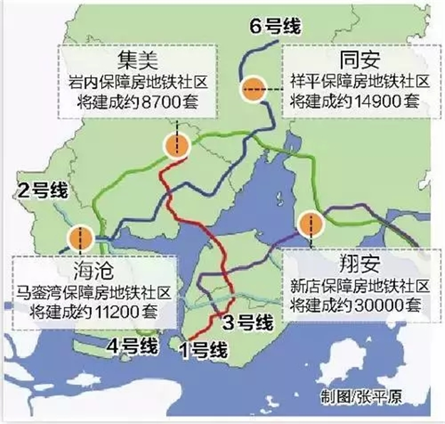 喜大普奔！4536套房源！厦保障房地铁社区再传新消息！还有这些项目......——九房网