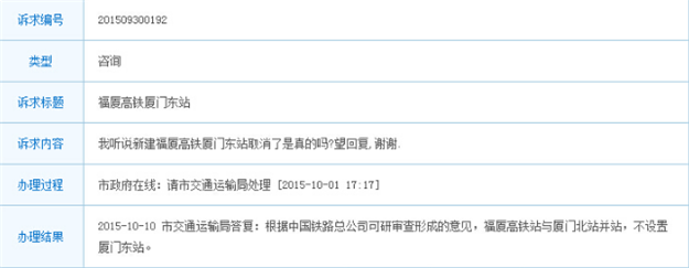 大反转！网友咨询厦门东站目前进展，市规划委这样回复......——九房网